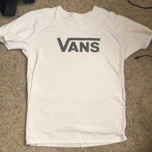 White Vans T shirt